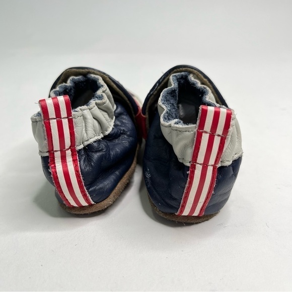 Robeez Brown Football Baseball Sporty Leather Soft Soles Baby Shoes BUNDLE OF 3 - Picture 11 of 13